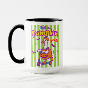 Mug Juste une dinde de Halloween en citrouille