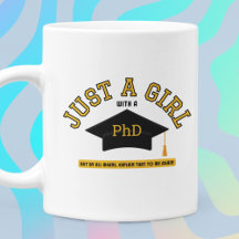 Juste une fille avec un doctorat de café féministe