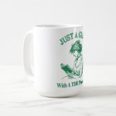 Mug Juste Une Fille Avec Un Problème TBR - Book Lover (Devant gauche)