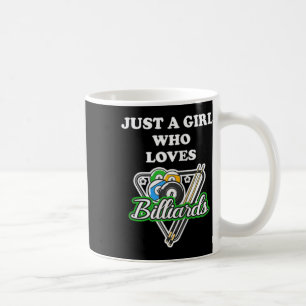 Mug Juste Une Fille De 9 Ll Vivant Dans Un Snooker Mon
