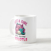 Mug juste une fille qui aime Axolotls (Devant gauche)