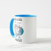 Mug Juste une fille qui aime Axolotls (Devant gauche)
