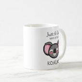 Mug Juste une fille qui aime celle de Koala (Devant droit)