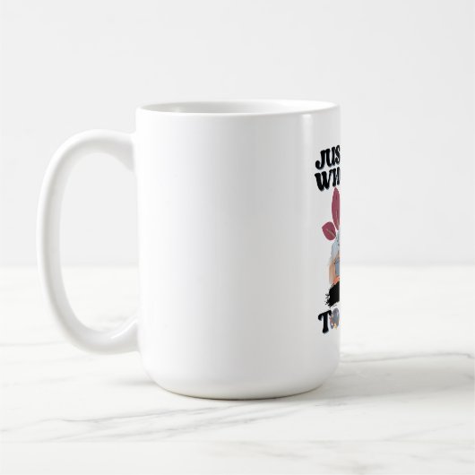 Mug Juste une fille qui aime dessiner (Gauche)