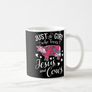 Mug Juste Une Fille Qui Aime Jésus Et Les Vaches