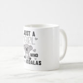 Mug Juste Une Fille Qui Aime Koalas Cute Koala Ours (Devant droit)