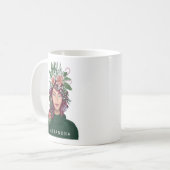 Mug Juste une fille qui aime la beauté de Noël (Devant gauche)