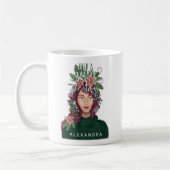 Mug Juste une fille qui aime la beauté de Noël (Gauche)