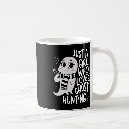 Mug Juste Une Fille Qui Aime La Chasse Aux Fantômes Dr (Droite)