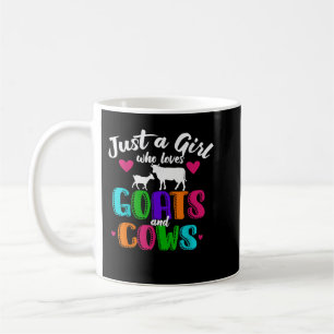 Mug Juste une fille qui aime la ferme de vaches et de