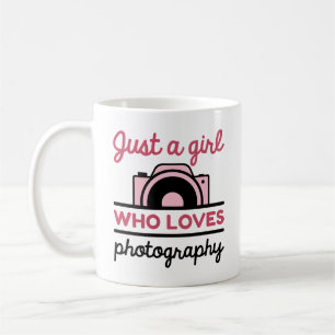 Mug Juste une fille qui aime la photographie