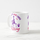 Mug Juste Une Fille Qui Aime La Poterie (Devant gauche)