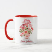 Mug Juste une fille qui aime la Saint Valentin (Gauche)