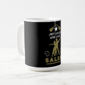 Mug Juste Une Fille Qui Aime La Salsa Dance (Devant gauche)