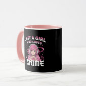 Mug Juste une fille qui aime l'anime (Devant gauche)