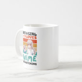 Mug Juste Une Fille Qui Aime L'Anime Et Le Sketching - (Devant gauche)