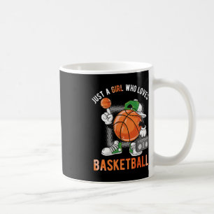 Mug Juste une fille qui aime le basket-ball 1
