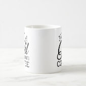Mug Juste Une Fille Qui Aime Le Café (Centre)