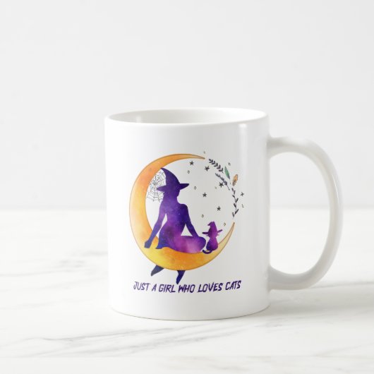 Mug Juste Une Fille Qui Aime Le Chat (Droite)