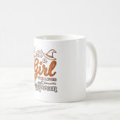 Mug Juste une fille qui aime le design vectoriel Hallo (Devant droit)
