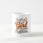 Mug Juste une fille qui aime le design vectoriel Hallo (Centre)