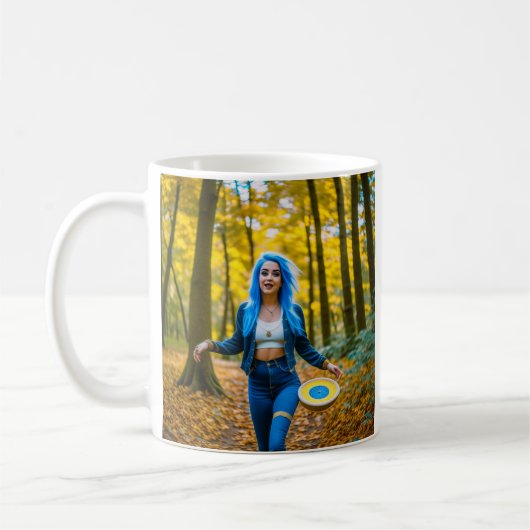 Mug Juste une fille qui aime le Disk Golf (Gauche)