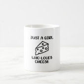 MUG JUSTE UNE FILLE QUI AIME LE FROMAGE (Centre)