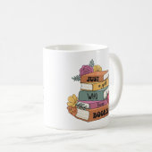 Mug Juste une fille qui aime le livre (Devant droit)