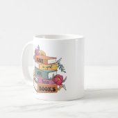 Mug Juste une fille qui aime le livre (Devant gauche)
