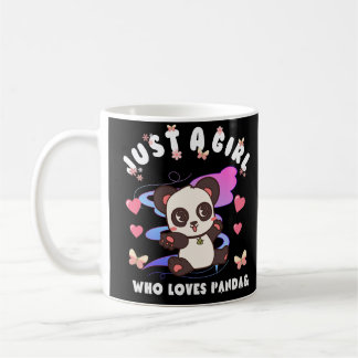Mug juste une fille qui aime le panda