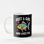 Mug Juste une fille qui aime le poisson (Gauche)