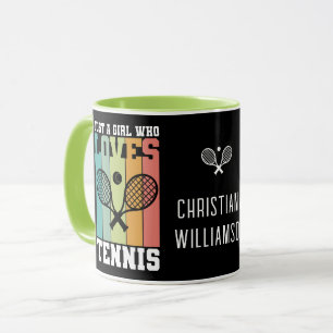 Mug Juste une fille qui aime le tennis   Tennis person