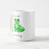 Mug Juste une fille qui aime les amis (Devant gauche)