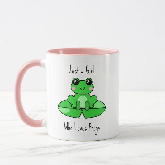 Mug Juste une fille qui aime les amis (Gauche)
