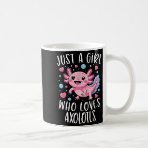 Mug Juste une fille qui aime les axolotls axolotl kawa