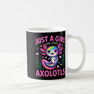 Mug Juste une fille qui aime les axolotls kawaii enfan