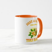 Mug Juste Une Fille Qui Aime Les Bars Tiki (Devant droit)