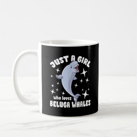 Mug Juste une fille qui aime les bélugas (Gauche)
