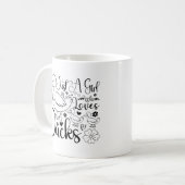 Mug Juste une fille qui aime les canards mignons Canar (Devant gauche)