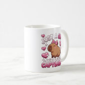 Mug Juste une fille qui aime les capybaras (Devant droit)