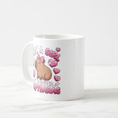 Mug Juste une fille qui aime les capybaras (Devant gauche)