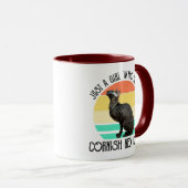 Mug Juste Une Fille Qui Aime Les Chats Cornish Rex (Devant droit)