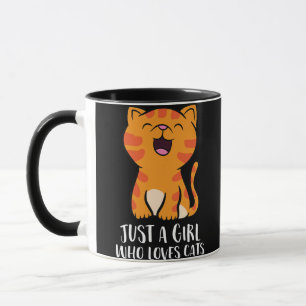 Mug Juste une fille qui aime les chats Pullover