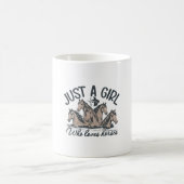 Mug Juste une fille qui aime les chevaux (Centre)