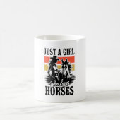 Mug Juste une fille qui aime les chevaux (3) (Centre)