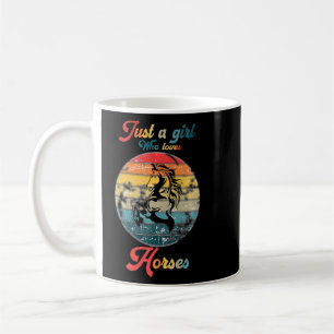Mug Juste Une Fille Qui Aime Les Chevaux Cheval Équita