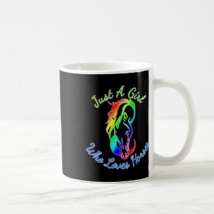 Mug Juste Une Fille Qui Aime Les Chevaux Équitation Éq