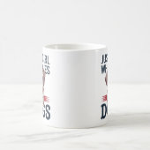 Mug Juste une fille qui aime les chiens design mignon (Centre)