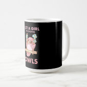 Mug Juste Une Fille Qui Aime Les Chouettes (Devant droit)