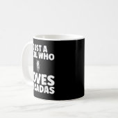 Mug Juste une fille qui aime les Cicadas (Devant gauche)